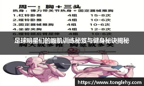 足球明星们的腹肌训练秘笈与健身秘诀揭秘